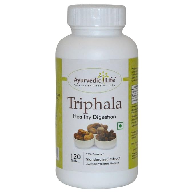 Buy Ayurvedic Life Triphala Capsules 500mg 120 Tablets Online at Low