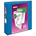 Avery(R) Durable View 3 Ring Binder, 2 Inch Slant Rings, 1 Pool Blue Binder (17837)