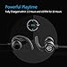 iClever Bluetooth Headphones, Wireless Earbuds with Stereo Music, 10 HOURS Playtime, Magnetic Connection, CVC 6.0 Noise Cancelling, Waterproof Sports Headphones for iPhone 8 -  (Black)