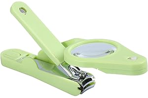 Cabilock LED Light Stainless Steel Nail Clippers for Men Women Ergonomic Non-slip Handle Precision Toenail