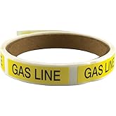 Jones Stephens J40482 100 RL GAS LINE STICKERS