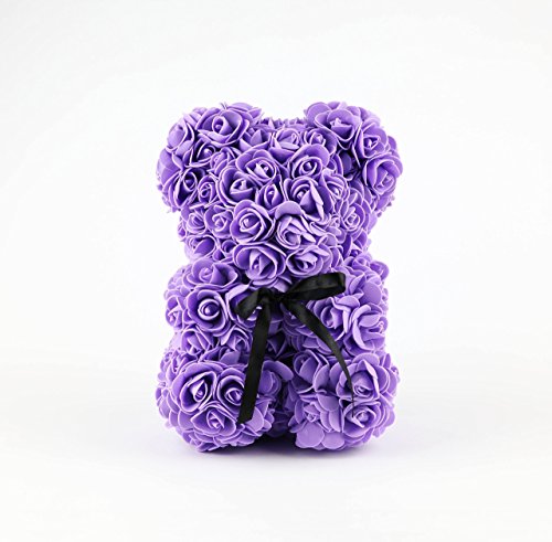 image for ForeverMonroes Forever Rose Teddy Bear,Girlfriend Gift,Valentines Gift