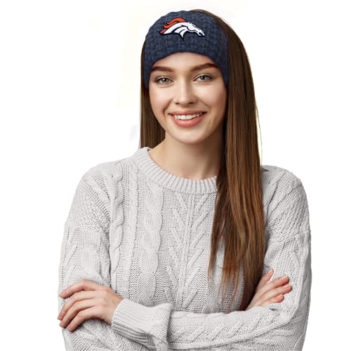 Littlearth NFL Denver Broncos Chunky Knit Headband