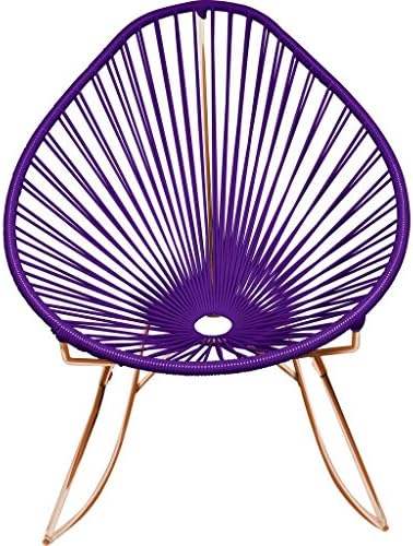 Innit Designs 15-04-07 Junior Acapulco Rocker, Purple On Copper