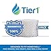 Tier1 HAC-504AW Comparable Honeywell HAC-504 Replacement Wick Filter for Honeywell Models HCM-530, H 3 Pack