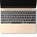 Kuzy Compatible with MacBook Pro 13 inch Keyboard Cover A1708 No TouchBar and MacBook 12 inch Keyboard Cover A1534 Silicone Skin, Black