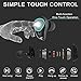 Wireless Earbuds, Touch Control Bluetooth Headphones (V4.2) with Breathing Lamp Sweatproof Mini In-Ear Sports Earphones Noise Cancelling Headsets with Charging Box Built-in Mic For iPhone Samsung