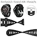 Band for Garmin Fenix 3 / Fenix 3 HR, Soft Silicone Wristband Replacement Watch Band for Garmin Fenix 3 / Fenix 3 HR Smart Watch (Army Green)