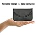Naviurway 2Pack Key Fob Signal Blocking Bag Automobile RFID Blocking Holder Anti-Hacking Security Bag for Car Smart Keyless Entry Remote Fob Controller Black