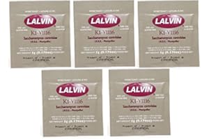 Lalvin Active Freeze Dried Wine Yeast - 5 Pack (K1V-1116)