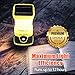Blazin Rechargeable Solar Camping Lantern | 600 Lumen USB Solar Camp Lantern | Emergency Power Bank Phone Charger | Storm, Power Outage Lanterns