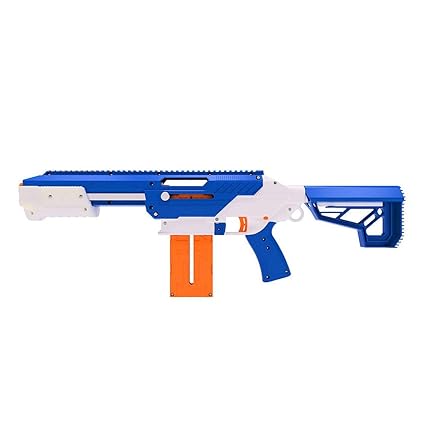 Jet Blaster 560642 - CEDA Dartblaster, Nerf-kompatibler Spielzeugblaster, Farbe: Blau