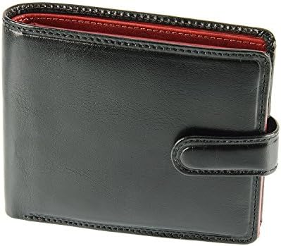 Visconti TR-35 Classic Tri Fold Wallet/ID Holder Wallet made of Veg Tan Leather