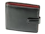 Visconti TR-35 Classic Tri Fold Wallet / ID Holder Wallet made of Veg Tan Leather