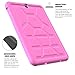 Poetic Galaxy Tab A 8.0 (2015) Case TurtleSkin Series[Corner Protection][Tactile Side Grip][Sound-Amplification][Bottom Air Vents] Protective Silicone Case for Samsung Galaxy Tab A 8.0 (2015) Pink