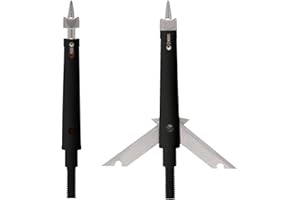 THORN BROADHEADS Thorn RIFT Expandable Broadheads for Compound/Crossbow, 2.2 Wound Channel, 3 Pack, Hidden Blade Technology (125 Grain, Crossbow)