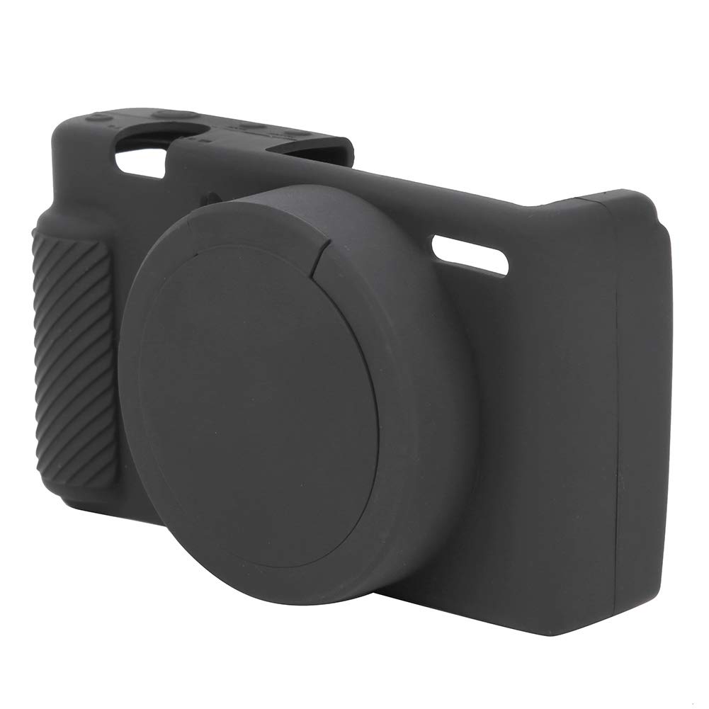 Goshyda Digital Camera Protective Cover, Silicone black Protective Case, for Sony ZV1 Camera Black
