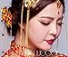 BININBOX Vintage Wedding Hair Retro Chinese Style With Bead For Women Bridal Bridesmaids Headpiece Head Band Accessorie (A)