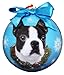 Boston Terrier Christmas Ornament Shatter Proof Ball