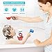 Bath Toys for Toddlers Babies Kids 1 2 3 Year Old Boys Girls Bathtub Toys Bath Wall Toy Fill Flow and Spin with 1 Mini Sprinkler 2 Toys Cups Strong Suction Cups Bath Toys Bath Toy