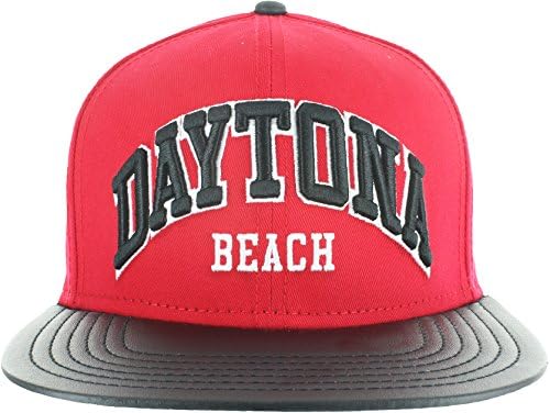 Snapback Leather Bill Collection MIAMI, ORLANDO, KEY WEST, DAYTONA