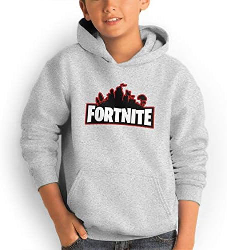 Fortnite Battle Royale Youth Boys/Girls Hoodie Sweatshirt Pullover Hood Pocket