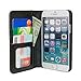 KHOMO iPhone 6 / 6s Plus Case, [Book Collection] - Vintage Book Style Wallet Leather Cover for Apple iPhone 6 + Plus 5.5'' - Black