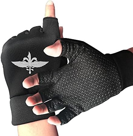 NXSTKAIKK Sayeret Matkal Unisex Fingerless Antiskid Gloves (1 Pair)