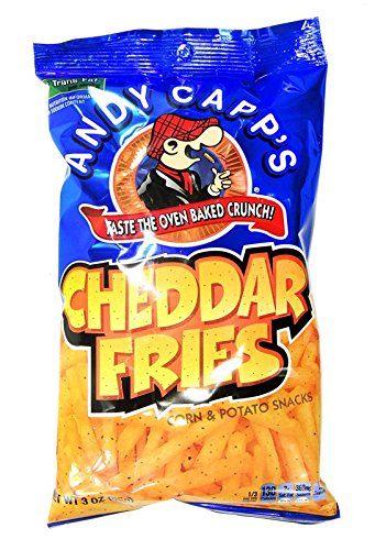 Product Of Andy Capp , Cheddar Fries , Count 12 (3 oz ) - Snacks / Grab Varieties & Flavors