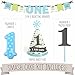 Dashing Little Man Mustache Party - 1st Birthday Boy Smash Cake Kit - High Chair Decoration