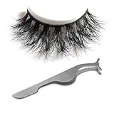 Natural 3D Long Thick Mink Fur False Eyelashes For Makeup And Professional Extension Applicator Remover Clip Tweezers Nipper By Zhenhui