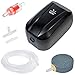 Uniclife Aquarium Air Pump 2 L/Min 2 W Single Outlet Oxygen Pump with Accessories for 10-30 Gallon Fish Tank