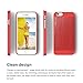 elago® [Outift Matrix][Extreme Red] - [Premium Hybrid Construction][Brushed Aluminum][Spark Design Award] - for iPhone 6/6S Plus