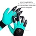 Garden Genie Gloves - Homeme Gardening Gloves With Claws for Digging & Planting