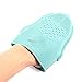 ScivoKaval Makeup Brush Cleaner Glove Mat Mitt Silicone Cosmetic Cleaning Scrubber Tool Face Brushes and Eye Brush Washing Pad Mint Green