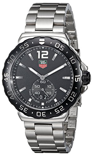 TAG Heuer Men's WAU1110.BA0858 Formula 1 Black Dial Stainless Steel Quartz Watch