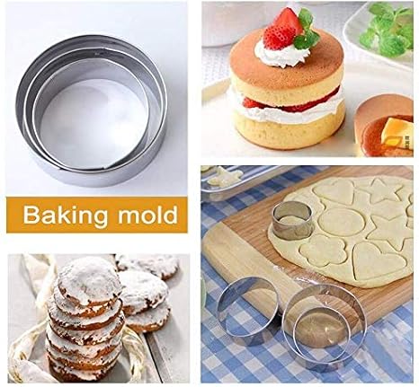 Patisserie Emporte Pieces Napravi Rs Moully Lot De 12 Emporte Piece Patisserie Moule A Biscuits En Metal Emporte Pieces En Acier Inoxydable Fondant Biscuit Cookie Patisserie En Forme De Cœur Etoile Fleur Cercle