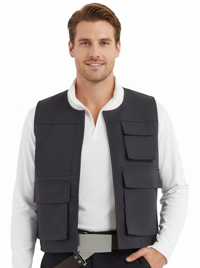 thecostumebase Star Wars Han Solo Black ANH Vest Only (XL)