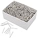 Outus 3500 Pieces Head Pins Fine Satin Pin Dressmaker Pins for Jewelry Making, Sewing and Craft, Nickel Plated, 26 mm