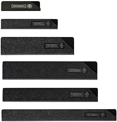 Mundial Knife Blade Guard Set - 6 Pc - Pro Series Lined Guards - 4n-6n-8w-10w-10n-12n