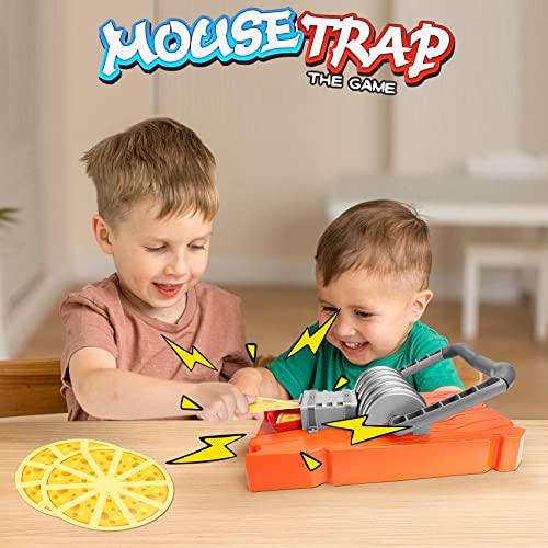 Mouse Trap Game for Kids Ages 5+, Fun Reaction Mousetrap Game with 3