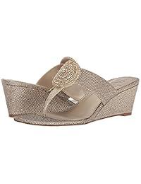adrianna papell Women 's Casey cuña sandalia