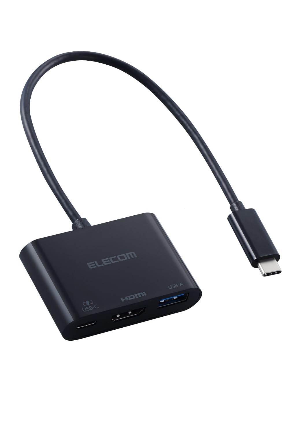 エレコム USB-Cハブドッキングステーション ブラックの商品画像