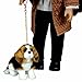 THE QUEEN'S TREASURES 18 Inch Doll Pets, Beagle Puppy Dog Pet Friend with Leash and Collar, Compatible for Use with American Girl Dolls