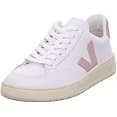 Veja Women V-12 Sneakers Extra White - Babe Pink 9 US