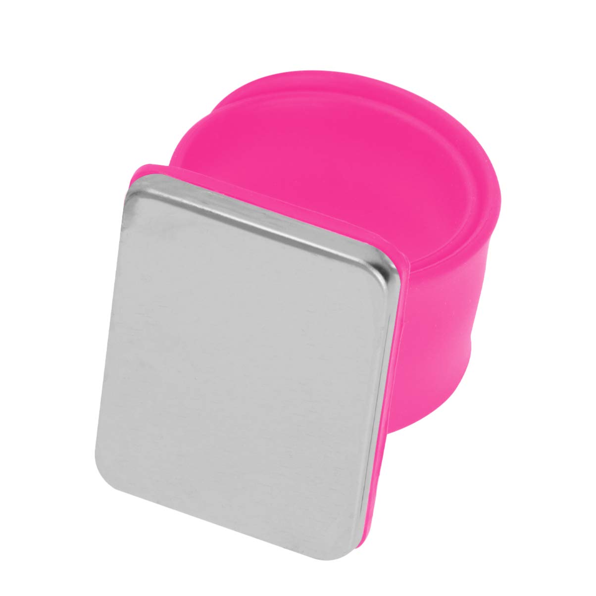 Silicone Hairdresser Slap Band Wrist Strap for Salon Supplies Durable Pin Holder for Hair Clips Easy Wear Hair Styling Accessory Rosy