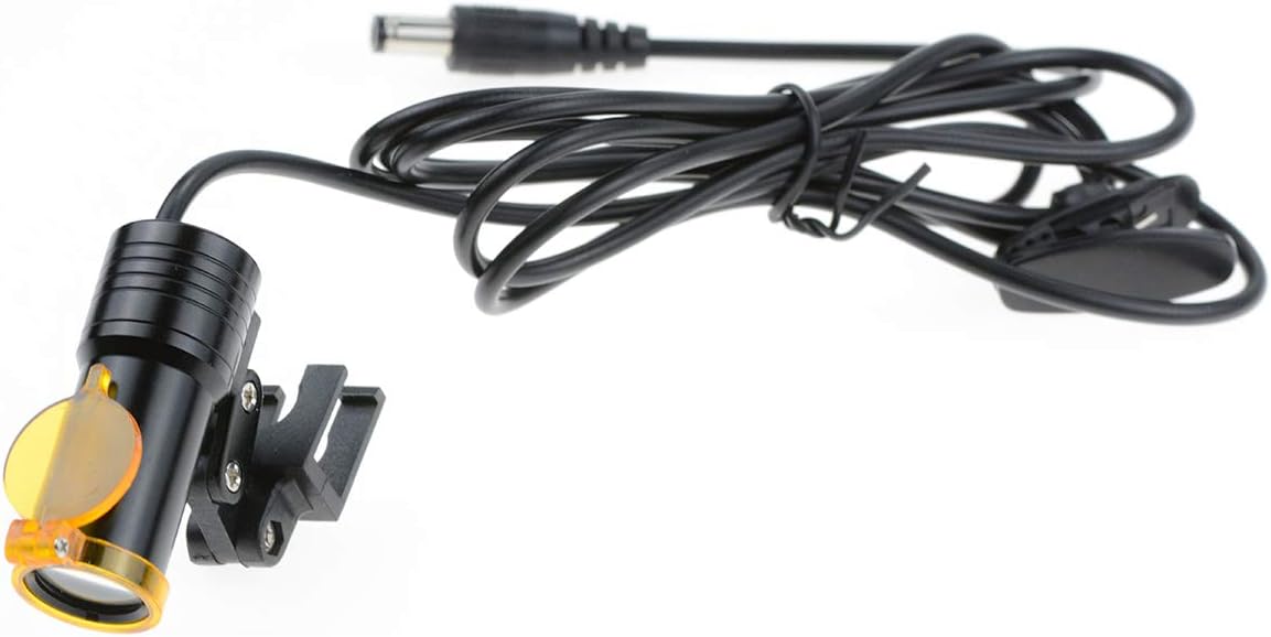 Aprodite 5W Insert Clip Clamp LED Head Light Lamp for Dental Binocular loupes Glasses - Image 5