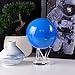 MOVA Neptune Globe 4.5” – Solar Rotating Planet Globe for Desk Display | No Batteries or Cords | Striking Deep Blue Space Decor
