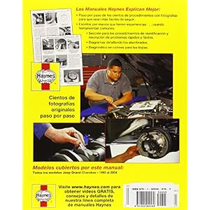 Jeep Grand Cherokee 1993-2004 (Spanish) Repair Manual (Haynes en Espanol Manual de Reparacion)