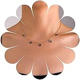 Iaceble Boho Butterfly Pendant Necklace Black Enamel Butterfly Necklace Butterfly Dangle Necklace Chain Multi Butterfly Choker Necklace Jewelry for Women